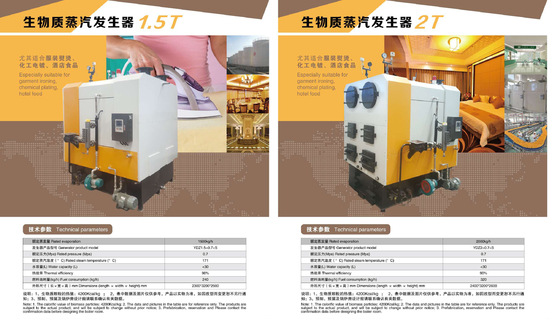 High Thermal Efficiency Industrial Biomass Boiler / Biomass Steam Boiler 0.7mpa Pressure